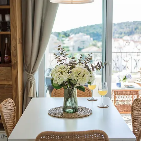 Stunning Seaview Retreat With Terrace Hvar Town