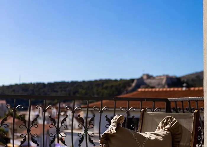 Stunning Seaview Retreat With Terrace * Hvar Town