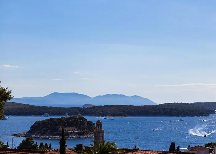Stunning Seaview Retreat With Terrace Apartment Hvar Town